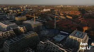 Aan het IJ vanuit de lucht | November 2025