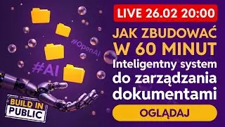 Build in public: Inteligentny system do zarządzania dokumentami firmowymi 🗃️ LIVE #BubbleMasters