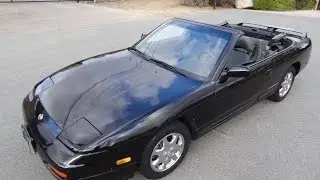94 Nissan 240SX Silvia Limited Edition S13 Rare Convertible First Generation For Sale