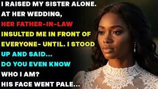 I RAISED MY SISTER ALONE. AT HER WEDDING, HER FATHER-IN-LAW INSULTED ME IN FRONT OF EVERYONE