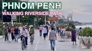 Cambodia Tour - Riverside Path, Walking, Enjoy, Relax & More - PHNOM PENH