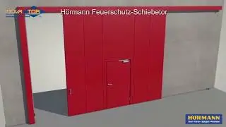 H&ouml;rmann Brandschutz-Schiebetore bei Inovator