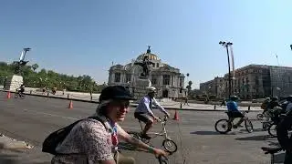 Brompton lovers en la CDMX parte 2, recorrido por el centro histórico
