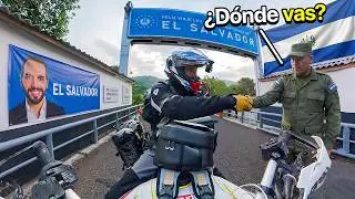 Entro a EL SALVADOR en moto SOLO y ASÍ ME TRATAN | Vuelta al Mundo en Moto | EP 105