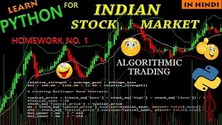 LEARN PYTHON PROGRAMMING FOR BEGINNERS IN HINDI (FOR STOCK MARKET) | 1HW | HOMEWORK SESSION