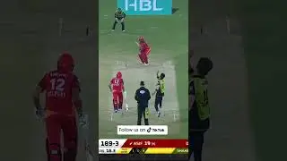 Fastest Fifty 5️⃣0️⃣ in #HBLPSL History By Six Machine #AsifAli #SportsCentral #Shorts #PCB MB2A
