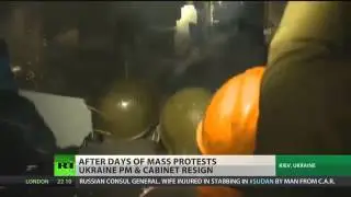 Ukraine PM, cabinet resign amid mass anti government protests