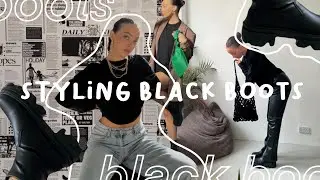 how to style chunky boots // 7 outfit ideas