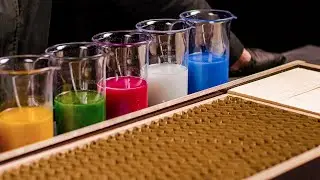 Creating Epoxy Resin Lamps with Honeycomb Paper & Bamboo Skewers | Epoxy Resin Projects