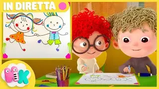 🎨 MIGLIORI Canzoni Educative per Bimbi 🔠 Impara Alfabeto, Numeri, Forme e Colori | HeyKids Italiano
