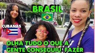 CUBANAS no BRASIL 🇧🇷 não querem mais voltar morar em CUBA 🇨🇺 #cubana