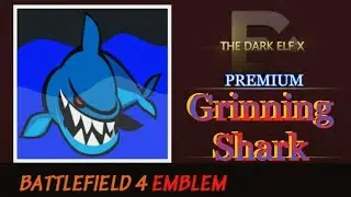 Battlefield 4 Emblem - Grinning Shark (PREMIUM)