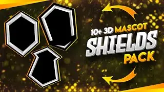 10+ 3D shield pack For Mascot Logos By PixDroid