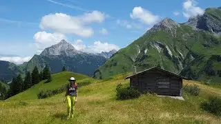 Bregenzerwald Wanderung: Karhornumrundung mit Walsersiedlung B&uuml;rstegg und K&ouml;rbersee