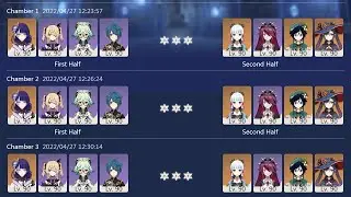 [002] Free Pilot Spiral Abyss 2.6 (Full Star Phase 2 AR 58 Asia)