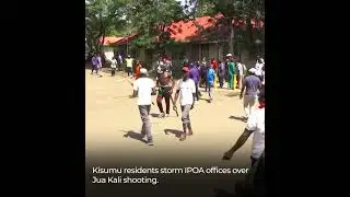 Kisumu residents storm IPOA offices, demand arrest of police officers involved in Jua Kali shooting