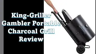 King Griller Gambler Portable Grill Review #chargriller #review #gambler #grill