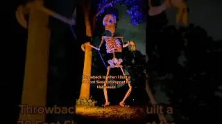 30 Foot Skeleton Halloween Puppet