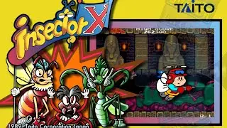 Insector X&nbsp;(インセクターX,&nbsp;Insekuta X) 4K Arcade M.A.M.E Gameplay