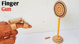 How to make Secret Finger Gun Very Simple and Easy to Make