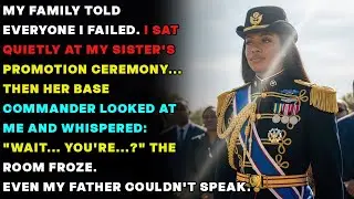 Family Said I Failed—Then My Sister’s Commander Looked at Me and Said- “Ma’am… you’re the General.”