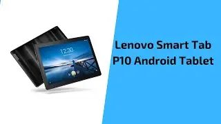 Lenovo Smart Tab P10 101 Android Tablet Alexa Enabled Smart Device with Fingerprint Sensor