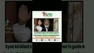 #Gilani_The_Torchbearer_Of_Kashmir_Freedom_Movement#Remembering_Sacrifices_of_Syed_Ali_Gilani