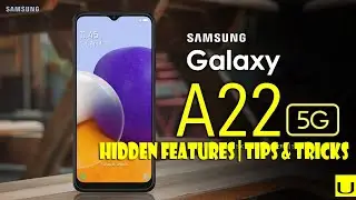 Samsung A22 Hidden Features | Tips  & Tricks : All Invisible Features