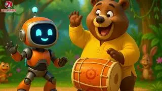 Robot Dance - New Kids Hindi Song - Nursery Rhyme - Baby Bedtime Story