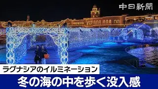 【4K】ラグナシアの夜が輝く瞬間　イルミネーション・ハイライト映像
