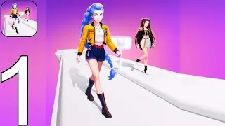 Fashion Queen: Dress Up Game - Gameplay Walkthrough Part 1 - Build A Barbie Doll (iOS, Android)