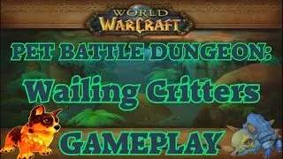 World of Warcraft: Legion - Pet Battle Dungeon: Wailing Critters | Pet Battle Gameplay