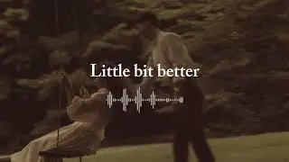 I think I'm falling for her &rarr; soft boy in love playlist