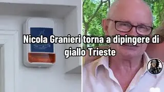 Nicola Granieri torna a dipingere di giallo Trieste 