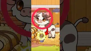 THE SECRET COW 😱 #new #secret #avatarworld #update #tocaboca #free #gift #shorts #annieworld