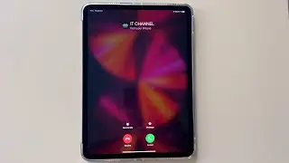 iPad Pro 11 (2021) IT Channel Incoming Call