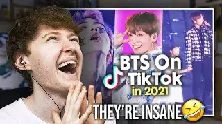 THEY'RE INSANE! (BTS TikTok Compilation 2021 #9 | Reaction)
