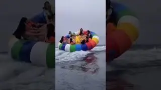 water game in the sea！ Water Spinner Ship Chaos! 🚤💦 This Ride&rsquo;s So Fun It&rsquo;ll Make You Scream.