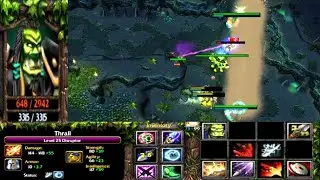 DOTA LoD Ogre Magi + Talon Queen + Gublin Shredder - Nice Levels