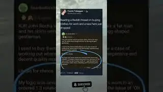 Читаю ветку на Reddit о покупке одежды для работы, и тут появился новый герой. #fypシ゚viral #hacks