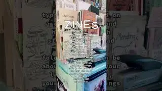 What are zines?  #zines #art #diy #punk #fanzine #zinester #selfpublishing