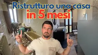 🏠 Da Rudere a Gioiello: Ristrutturo una casa in 5 Mesi!