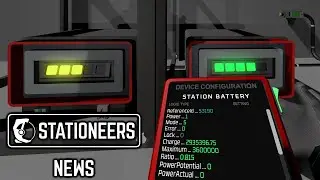 Stationeers News - Station Batteries fixed to also discharge in OUTSIDE vacuum / cold atmosphere **