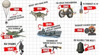 Объяснение всех секретных видов оружия, использовавшихся во Второй мировой войне