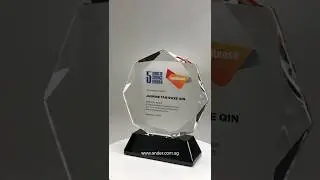Crystal Trophy Award CA-277 | Ander Marketing Singapore
