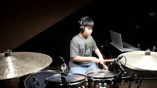 M&aring;neskin - I WANNA BE YOUR SLAVE drum cover by น้องภาคิน #drumcover #M&aring;neskin