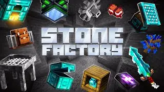 Stone Factory Minecraft PE Modpack Timelapse Day 1 to 6