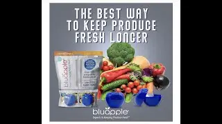 Bluapple Produce Saver Combo Pack - Keeps Fruits & Veggies Fresh in Refrigerator REVIEW