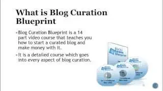 Blog Curation Blueprint Video Course - Get the best review and free bonus