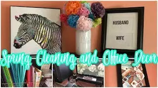 Quick Spring Cleaning and Office Decor | Featuring Etsy Artist Monique Layzell